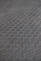 Black Rubber Dot (Coin) Flooring