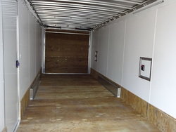 White Vinyl Walls & 3/4" x 12" Scuff